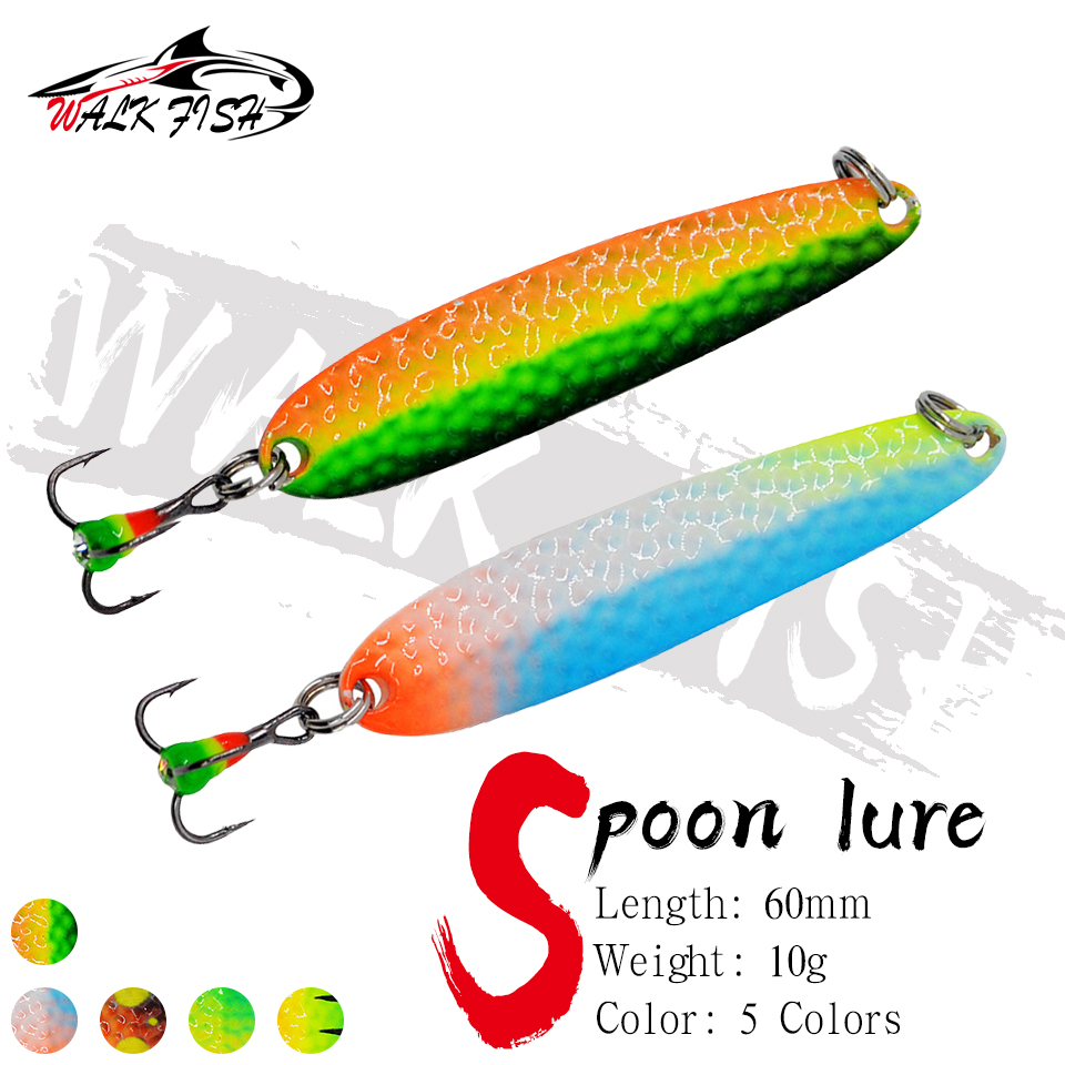 Ice Pick Pick - WALK FISH 1PCS 10g Metal Spoon