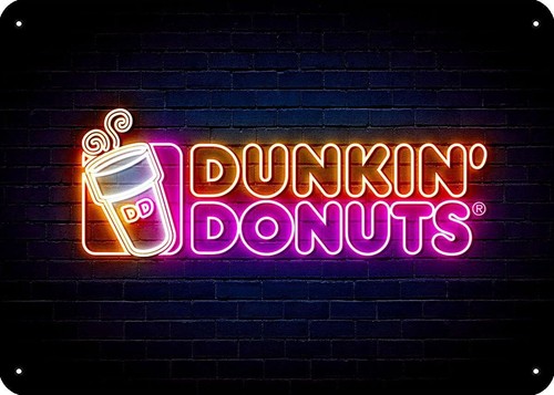 Home Bar And Kitchen - Dunkin Donuts Food Logos Poster Home