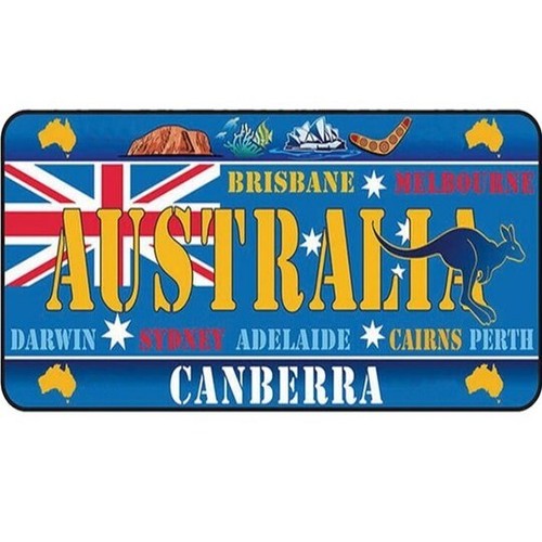 Home Bar And Kitchen - Australia Canberra Sydney Licence Plate Kitchen