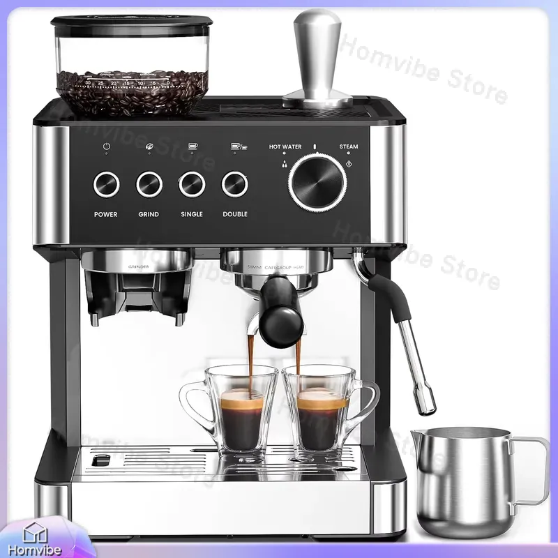 20 Bar Espresso Machine with B - огляд і ціна Home Bar And Coffee