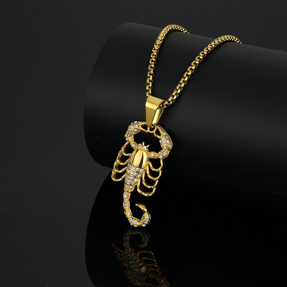 Punk Iced Out Bling Scorpio Sc - огляд і ціна Bar Cart Gold