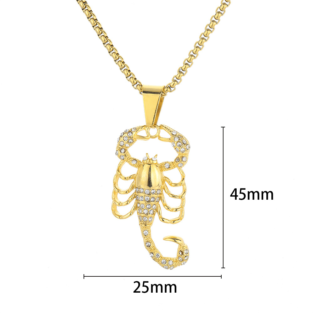 Punk Iced Out Bling Scorpio Sc - огляд і ціна Bar Cart Gold
