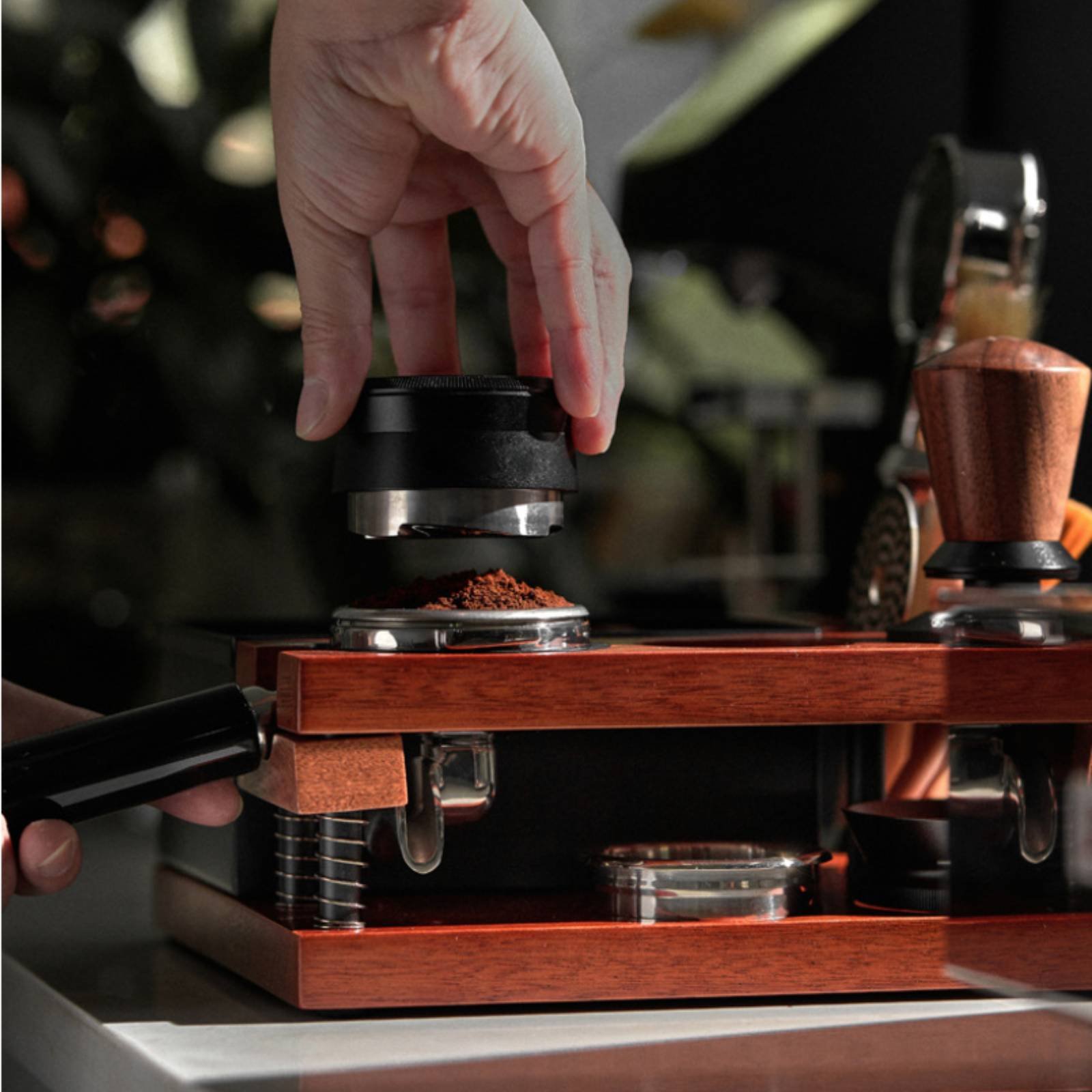 Wood Tamping Station Multi-Fun - огляд і ціна Home Barista