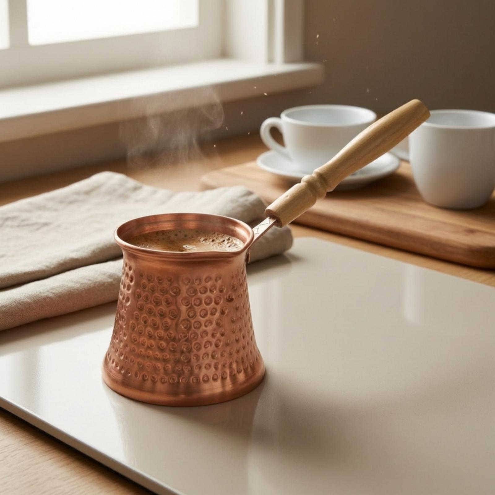 Turkish Coffee Pot Hammered Ib - огляд і ціна Home Barista