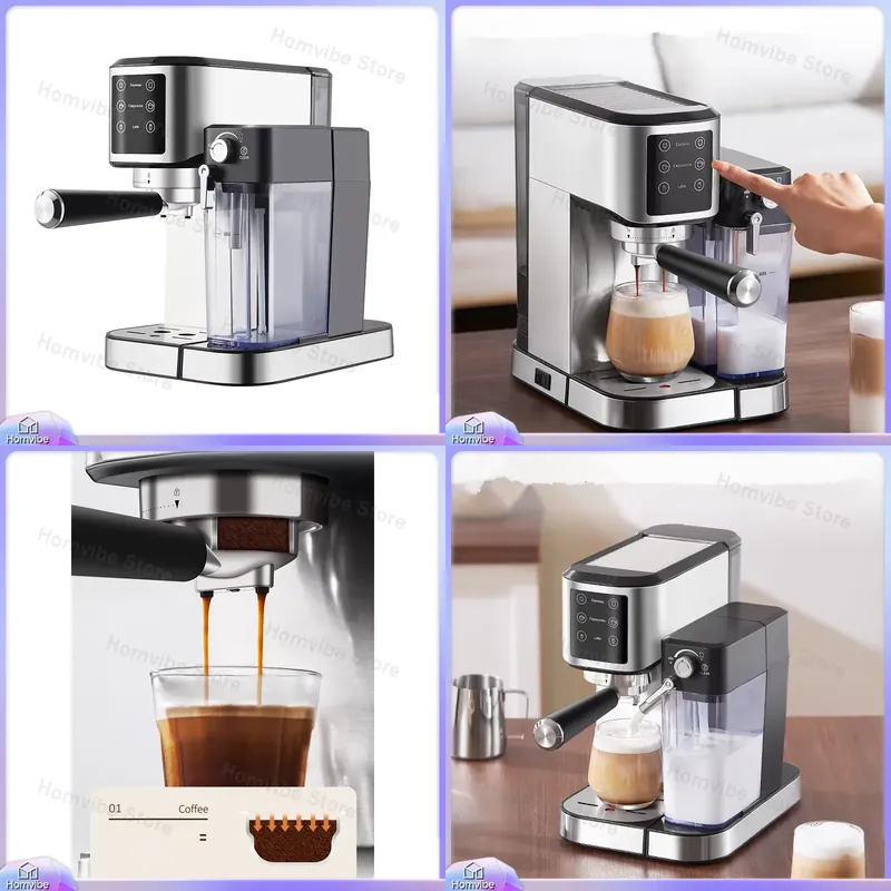 Stainless Steel Espresso 20 Ba - огляд і ціна Home Bar And Coffee