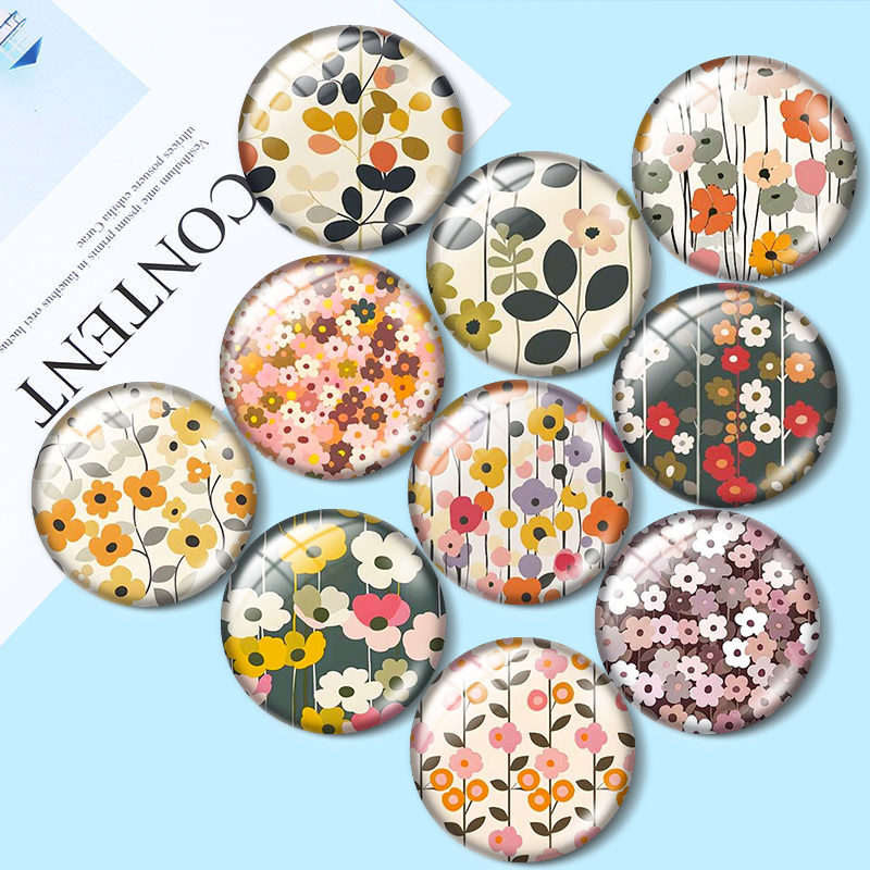Retro Floral12/18/20/25mm glas - огляд і ціна Old Fashioned Glass