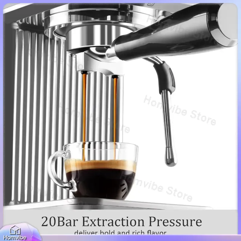 Compact 20 Bar Espresso Machin - огляд і ціна Home Bar And Coffee