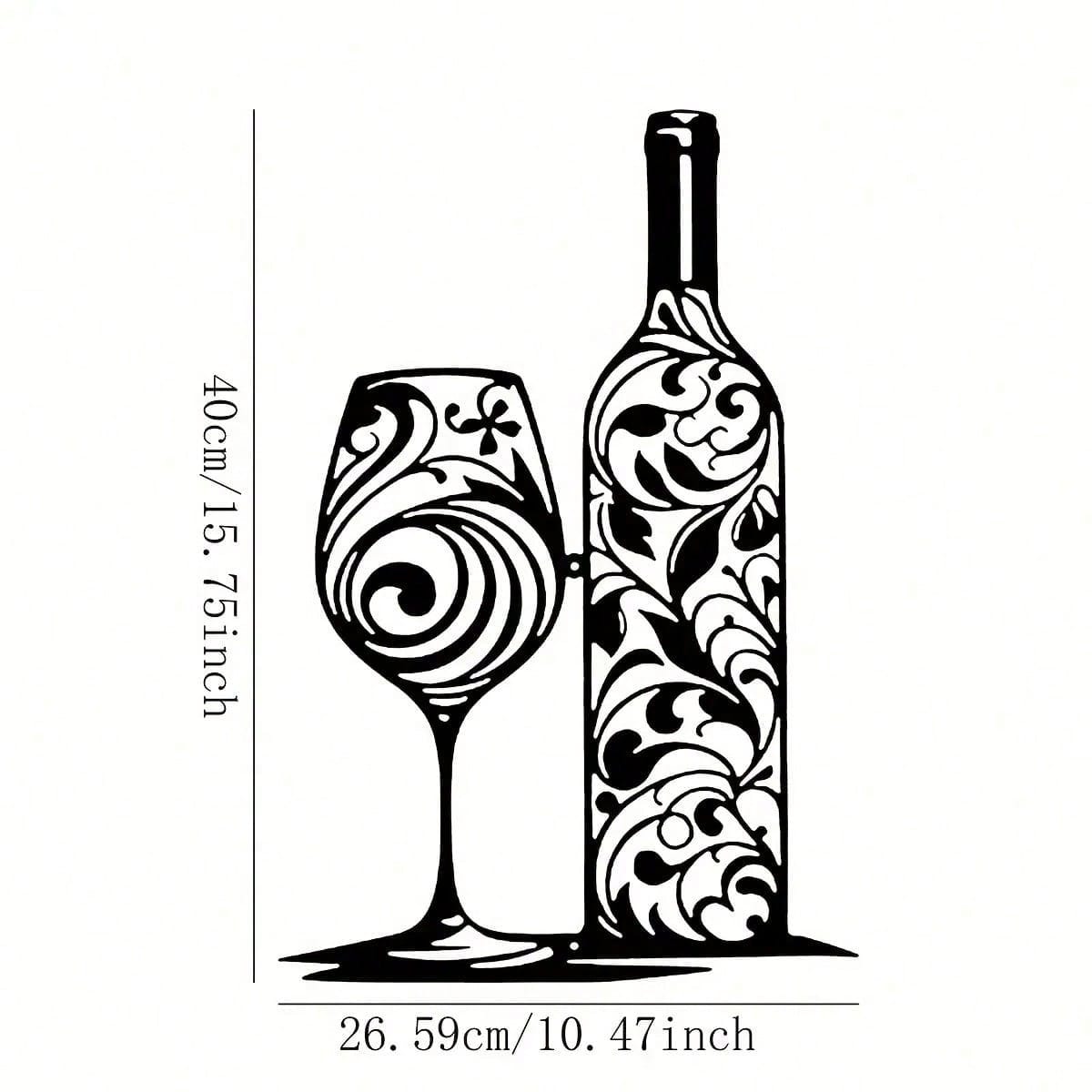 CIFBUY Iron Art Wall Decor Met - огляд і ціна Home Bar And Restaurant