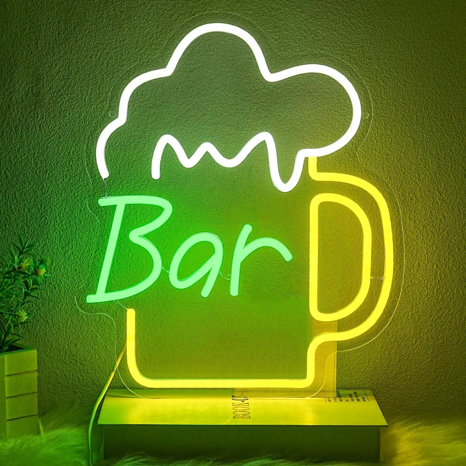 Beer Bar Neon Sign USB Dimmabl - огляд і ціна Home Bar Signs