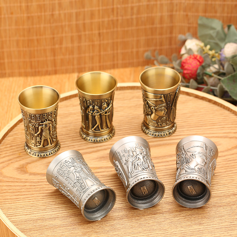 I Piece Bronze Metal Vintage E - огляд і ціна Old Fashioned Glass
